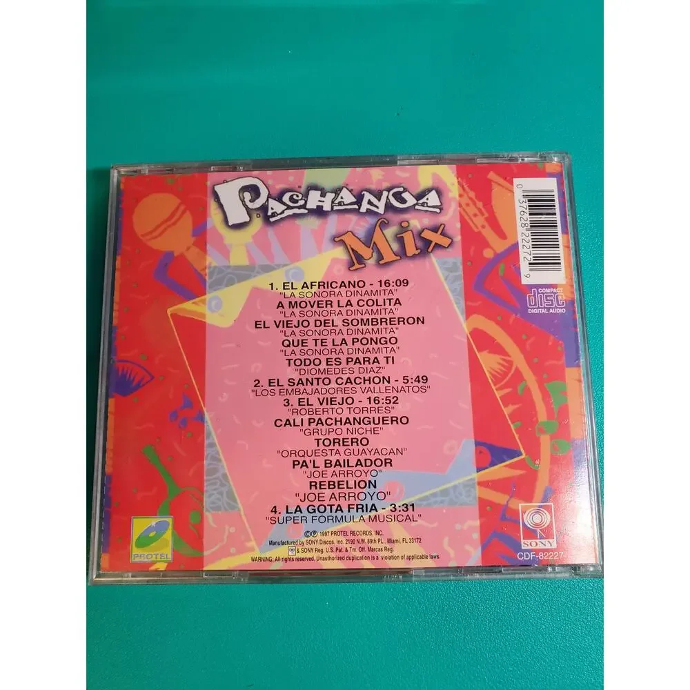 Pachanga Mix Latin (US Version, CD)